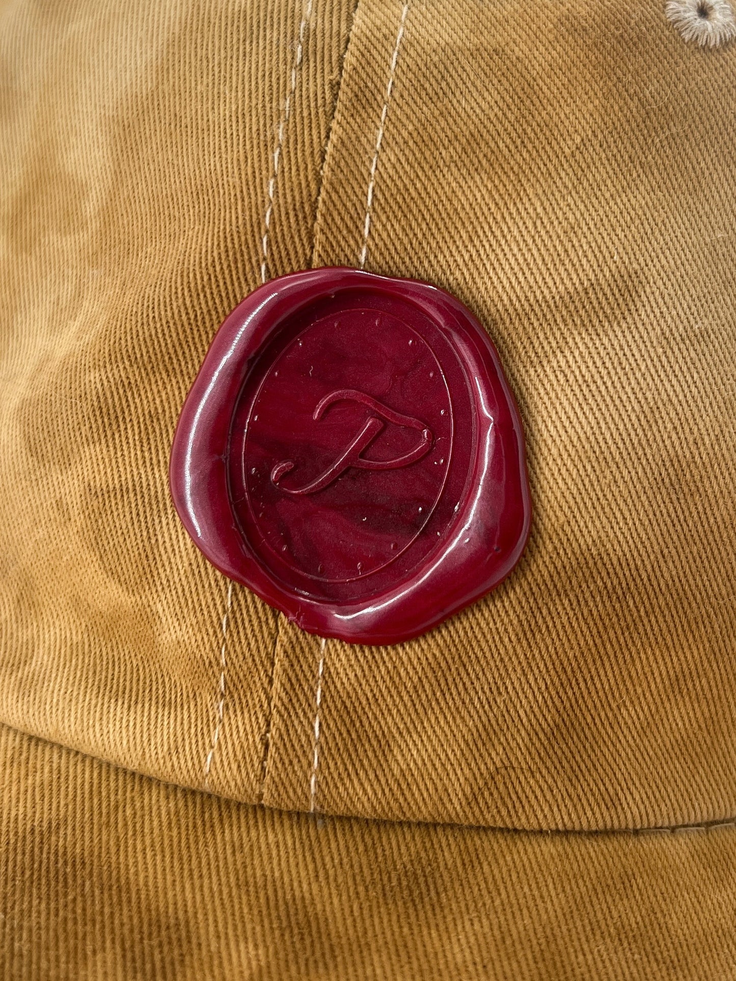 Hand-Dyed Stamped 6-Panel Cap