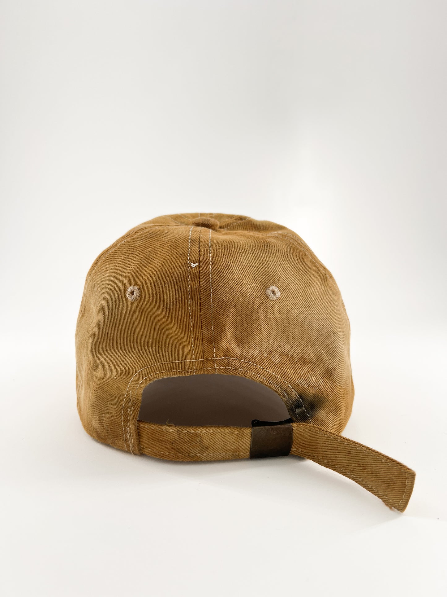 Hand-Dyed Stamped 6-Panel Cap